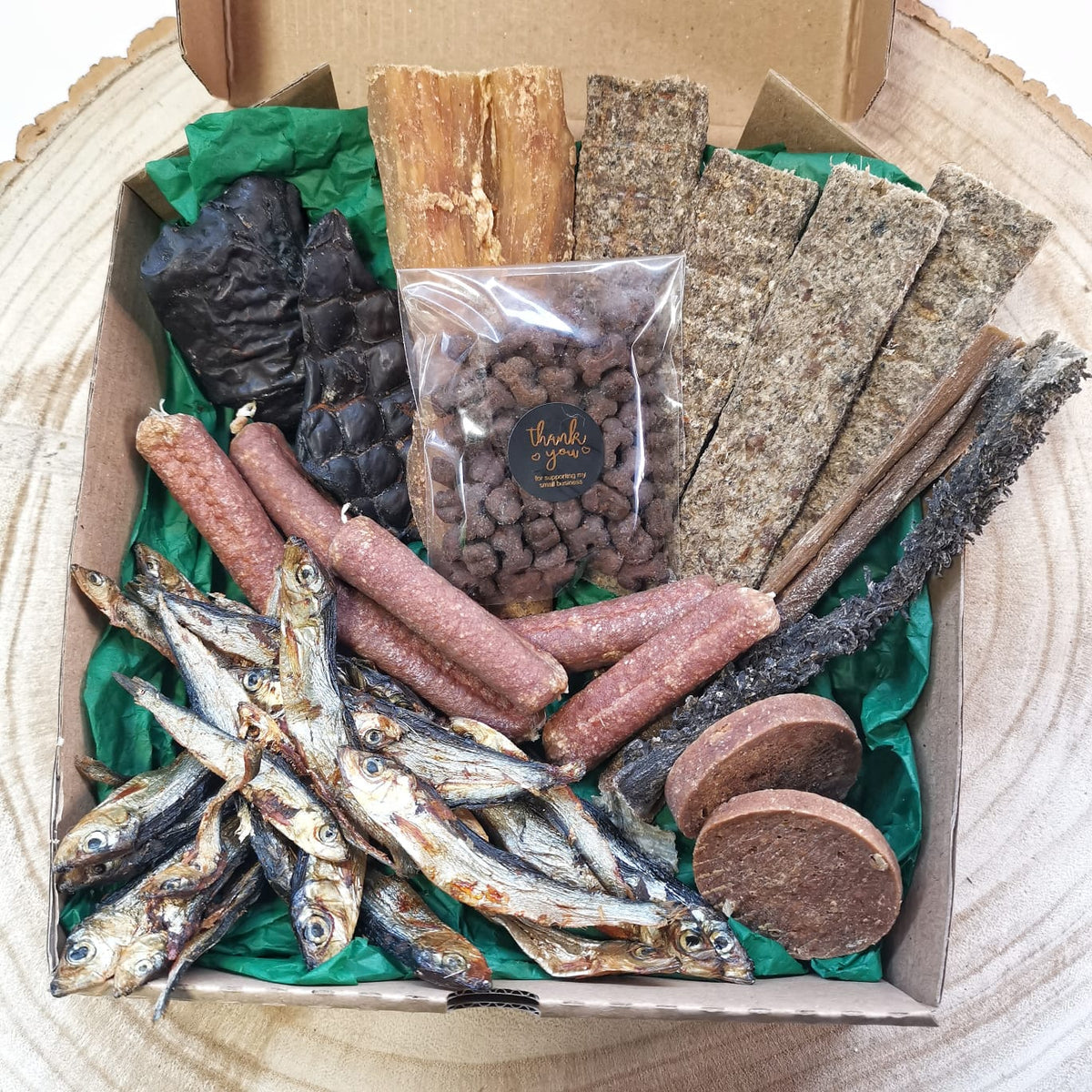 bark box fish treats Tame Box